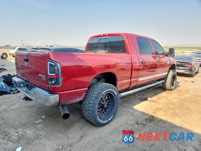 Trzecie zdjęcie samochodu z tyłu: 2008 DODGE RAM 2500 VIN:3D3KS29A48G219066 - miniatura