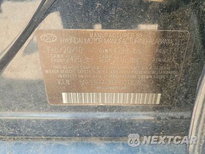 Zdjęcie 12 z 12 samochodu: 2011 HYUNDAI SONATA GLS VIN:5NPEB4AC6BH021828 - miniatura