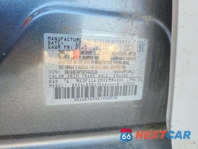 Zdjęcie 12 z 12 samochodu: 2019 NISSAN SENTRA S VIN:3N1AB7APXKY442038 - miniatura