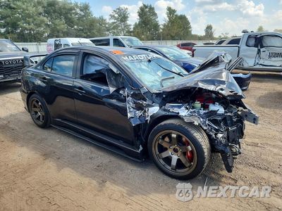 Czwarte zdjęcie samochodu z boku: 2015 MITSUBISHI LANCER EVOLUTION GSR VIN:JA32W8FV5FU021421 - miniatura
