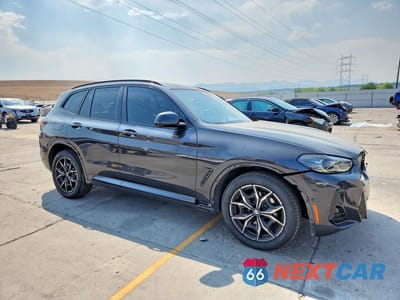 Czwarte zdjęcie samochodu z boku: 2024 BMW X3 XDRIVE30I VIN:5UX53DP02R9W60042 - miniatura