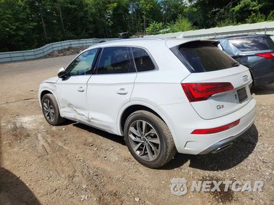Drugie zdjęcie samochodu z przodu: 2022 AUDI Q5 PREMIUM PLUS 45 VIN:WA1EAAFY7N2082353 - miniatura