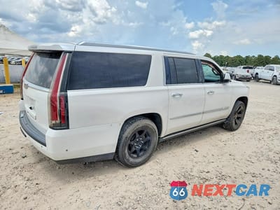 Trzecie zdjęcie samochodu z tyłu: 2019 CADILLAC ESCALADE ESV PREMIUM LUXURY VIN:1GYS3JKJ0KR263531 - miniatura