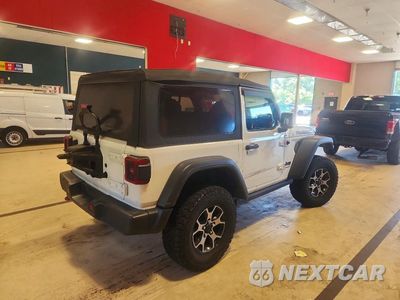 Trzecie zdjęcie samochodu z tyłu: 2019 JEEP WRANGLER RUBICON VIN:1C4HJXCG6KW604038 - miniatura
