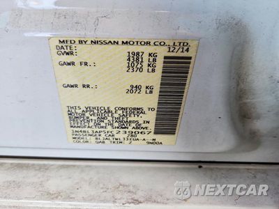 Zdjęcie 12 z 12 samochodu: 2015 NISSAN ALTIMA 3.5 SL VIN:1N4BL3AP5FC239067 - miniatura