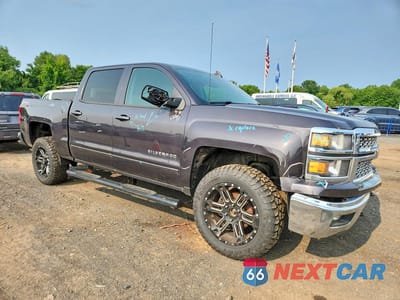 Czwarte zdjęcie samochodu z boku: 2015 CHEVROLET SILVERADO K1500 LT VIN:3GCUKREC0FG363423 - miniatura