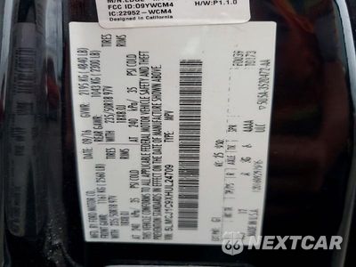 Zdjęcie 13 z 13 samochodu: 2017 LINCOLN MKC PREMIERE VIN:5LMCJ1C9XHUL24709 - miniatura