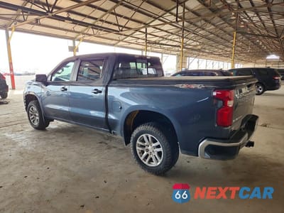 Drugie zdjęcie samochodu z przodu: 2020 CHEVROLET SILVERADO K1500 LT VIN:3GCUYDET3LG166856 - miniatura