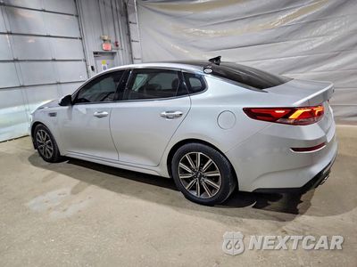 Drugie zdjęcie samochodu z przodu: 2019 KIA OPTIMA EX VIN:5XXGU4L16KG296058 - miniatura