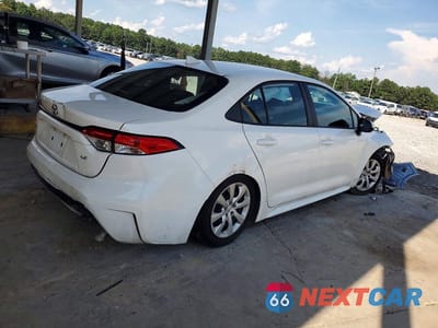 Trzecie zdjęcie samochodu z tyłu: 2024 TOYOTA COROLLA LE VIN:5YFB4MDEXRP160416 - miniatura
