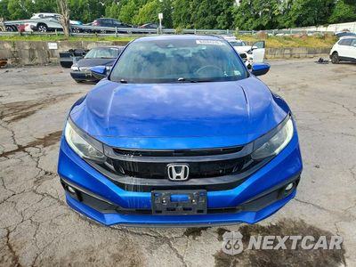 Piąte zdjęcie samochodu w środku: 2020 HONDA CIVIC SPORT VIN:19XFC2F83LE214910 - miniatura