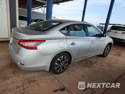 Trzecie zdjęcie samochodu z tyłu: 2014 NISSAN SENTRA S VIN:3N1AB7AP0EY232486 - miniatura