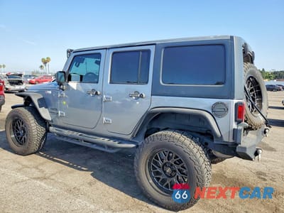 Drugie zdjęcie samochodu z przodu: 2014 JEEP WRANGLER UNLIMITED SPORT VIN:1C4HJWDG1EL237368 - miniatura