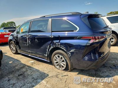 Drugie zdjęcie samochodu z przodu: 2024 TOYOTA SIENNA XLE 7-PASSENGER VIN:5TDJSKFC7RS146305 - miniatura
