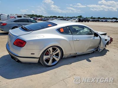 Trzecie zdjęcie samochodu z tyłu: 2017 BENTLEY CONTINENTAL GT V8 S VIN:SCBFH7ZA8HC059589 - miniatura