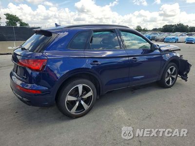 Trzecie zdjęcie samochodu z tyłu: 2022 AUDI Q5 PREMIUM PLUS 45 VIN:WA1EAAFY6N2021334 - miniatura