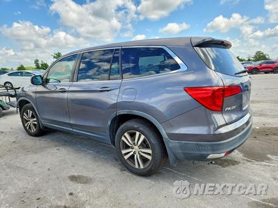 Drugie zdjęcie samochodu z przodu: 2017 HONDA PILOT EXL VIN:5FNYF5H50HB047458 - miniatura
