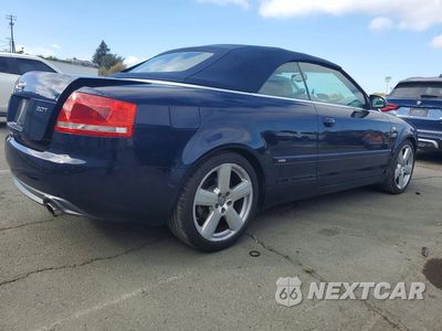 Trzecie zdjęcie samochodu z tyłu: 2009 AUDI A4 2.0T CABRIOLET VIN:WAUAF48H99K009640 - miniatura