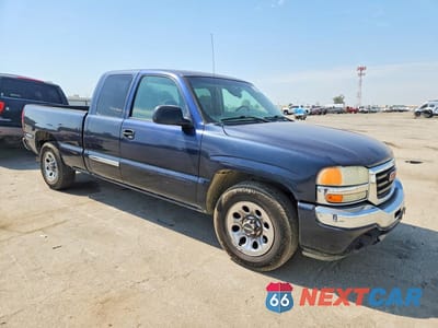 Czwarte zdjęcie samochodu z boku: 2006 GMC NEW SIERRA C1500 VIN:1GTEC19V36Z299375 - miniatura