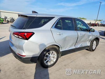 Trzecie zdjęcie samochodu z tyłu: 2022 CHEVROLET EQUINOX LT VIN:3GNAXKEV3NL103396 - miniatura