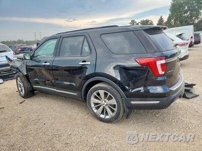 Drugie zdjęcie samochodu z przodu: 2018 FORD EXPLORER LIMITED VIN:1FM5K8F88JGA96282 - miniatura