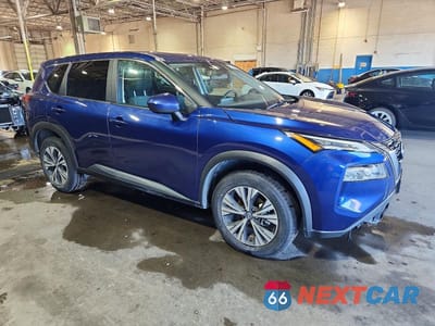 Czwarte zdjęcie samochodu z boku: 2023 NISSAN ROGUE SV VIN:5N1BT3BBXPC847063 - miniatura