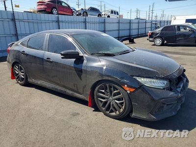 Czwarte zdjęcie samochodu z boku: 2020 HONDA CIVIC SI VIN:2HGFC1E53LH700804 - miniatura