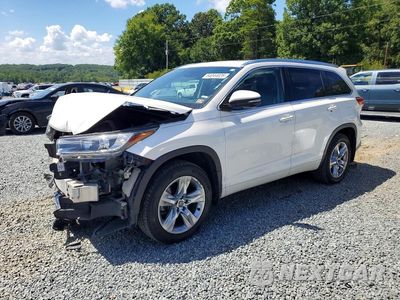 2017 TOYOTA HIGHLANDER LIMITED 5TDDZRFH0HS440382 - główne zdjęcie licytacji z USA - miniatura