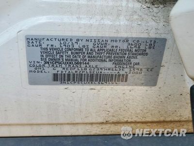 Zdjęcie 13 z 13 samochodu: 2019 NISSAN KICKS S VIN:3N1CP5CUXKL569144 - miniatura