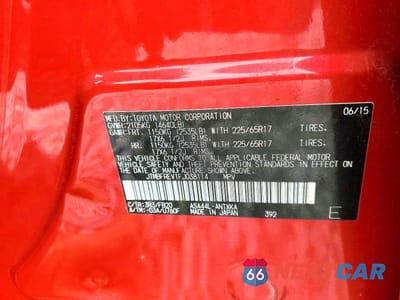Zdjęcie 14 z 14 samochodu: 2015 TOYOTA RAV4 LE VIN:JTMBFREV1FJ038114 - miniatura