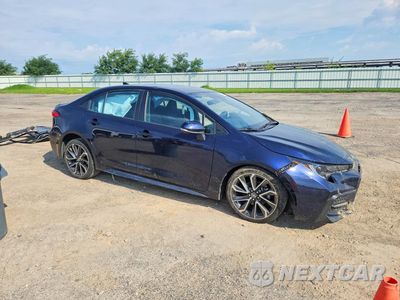 Czwarte zdjęcie samochodu z boku: 2020 TOYOTA COROLLA SE VIN:5YFS4RCE8LP035890 - miniatura