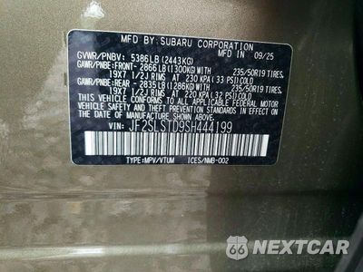 Zdjęcie 12 z 12 samochodu: 2025 SUBARU FORESTER TOURING VIN:JF2SLSTD9SH444199 - miniatura