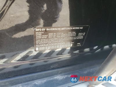 Zdjęcie 12 z 12 samochodu: 2014 BMW X5 SDRIVE35I VIN:5UXKR2C55E0H34045 - miniatura