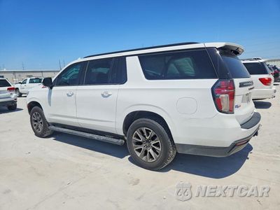 Drugie zdjęcie samochodu z przodu: 2021 CHEVROLET SUBURBAN K1500 Z71 VIN:1GNSKDKDXMR415216 - miniatura