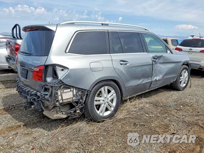 Trzecie zdjęcie samochodu z tyłu: 2015 MERCEDES-BENZ GL 450 4MATIC VIN:4JGDF6EE9FA584405 - miniatura