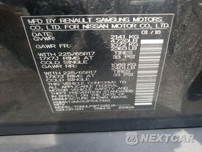 Zdjęcie 13 z 13 samochodu: 2018 NISSAN ROGUE S VIN:KNMAT2MVXJP547461 - miniatura