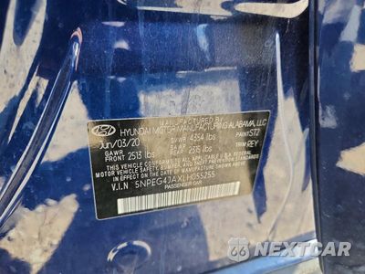 Zdjęcie 12 z 12 samochodu: 2020 HYUNDAI SONATA SE VIN:5NPEG4JAXLH055255 - miniatura