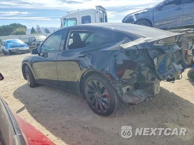 Drugie zdjęcie samochodu z przodu: 2021 TESLA MODEL Y VIN:5YJYGDEF6MF301754 - miniatura