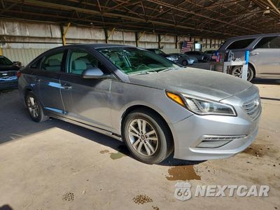 Czwarte zdjęcie samochodu z boku: 2015 HYUNDAI SONATA SE VIN:5NPE24AF5FH081261 - miniatura
