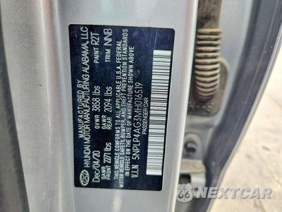 Zdjęcie 12 z 12 samochodu: 2021 HYUNDAI ELANTRA LIMITED VIN:5NPLP4AG3MH016519 - miniatura