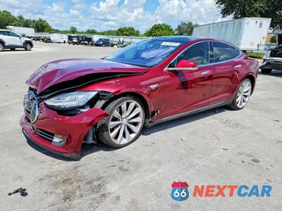 2012 TESLA MODEL S 5YJSA1DP2CFS01052 - główne zdjęcie licytacji z USA - miniatura