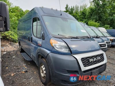 Czwarte zdjęcie samochodu z boku: 2021 RAM PROMASTER - DELIVERY VAN VIN:3C6MRVJG2ME536520 - miniatura