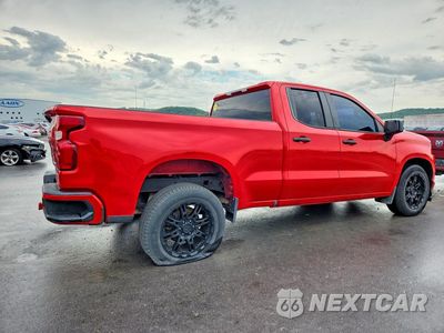 Trzecie zdjęcie samochodu z tyłu: 2019 CHEVROLET SILVERADO C1500 CUSTOM VIN:1GCRWBEF4KZ218861 - miniatura