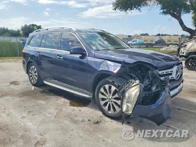 Czwarte zdjęcie samochodu z boku: 2018 MERCEDES-BENZ GLS 450 4MATIC VIN:4JGDF6EE2JB181627 - miniatura