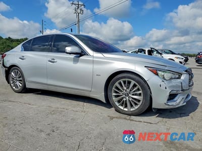 Czwarte zdjęcie samochodu z boku: 2020 INFINITI Q50 3.0T LUXE VIN:JN1EV7AP3LM203282 - miniatura