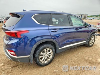 Trzecie zdjęcie samochodu z tyłu: 2020 HYUNDAI SANTA FE SEL VIN:5NMS3CAD7LH157323 - miniatura