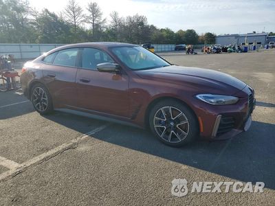 Czwarte zdjęcie samochodu z boku: 2022 BMW M440XI GRAN COUPE VIN:WBA13AW03NFM10477 - miniatura