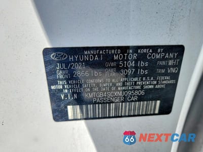 Zdjęcie 12 z 12 samochodu: 2022 GENESIS G80 2.5T VIN:KMTGB4SCXNU095806 - miniatura