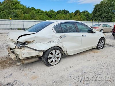 Trzecie zdjęcie samochodu z tyłu: 2010 HONDA ACCORD EXL VIN:1HGCP3F87AA026969 - miniatura