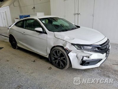 Czwarte zdjęcie samochodu z boku: 2019 HONDA CIVIC SPORT VIN:2HGFC4B81KH300643 - miniatura